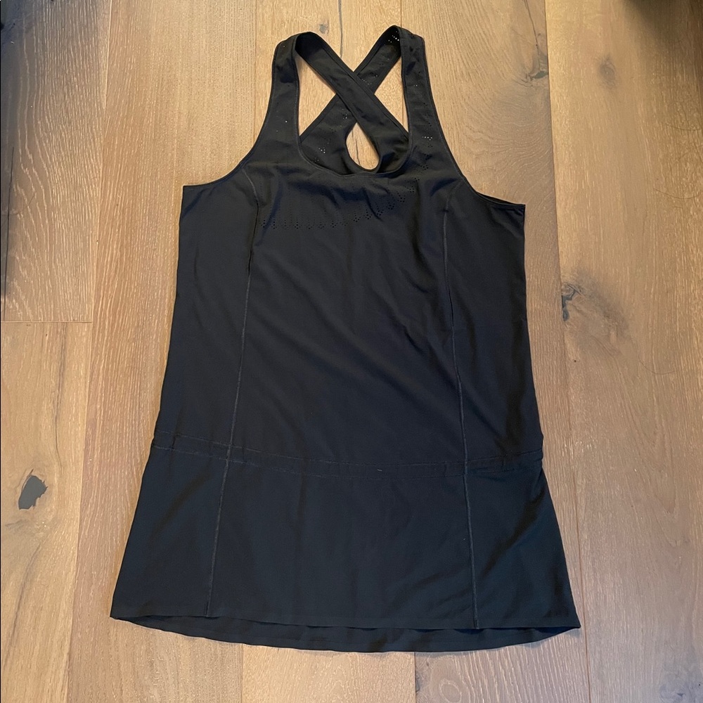 Lulu lightweight cross back tunic tank/dress